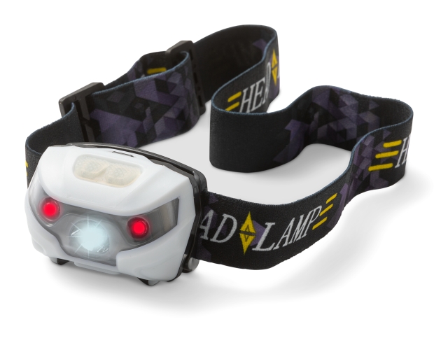 Pannlampa HL3N 3W Vit 1/30/60