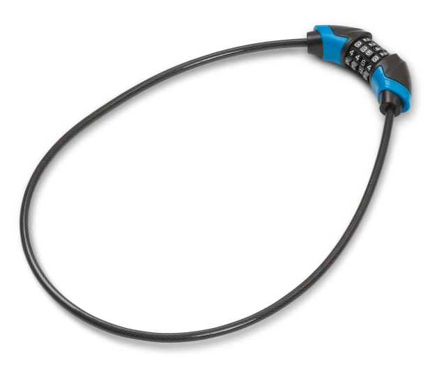 Cykellås Wire Kombination 8x1000 mm 1/20