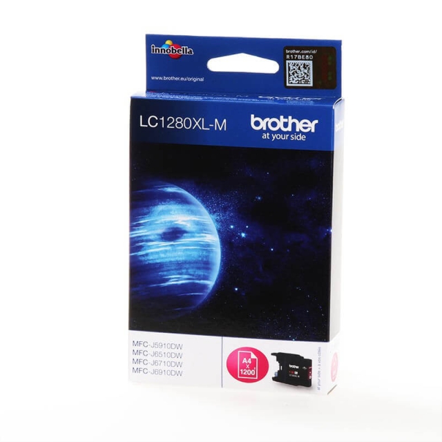 Brother Blæk LC1280XLM LC-1280XL Magenta