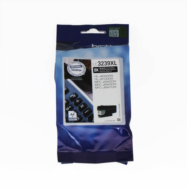 Brother Blæk LC3239XLBK LC-3239XL Sort