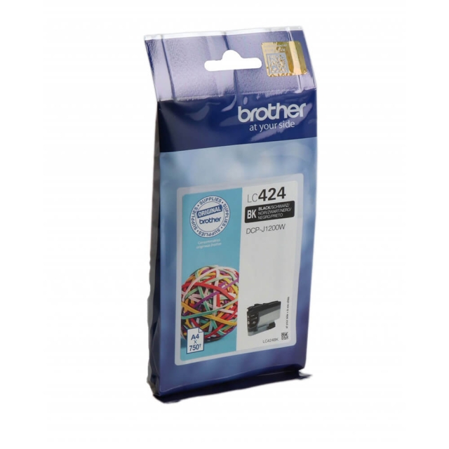 Brother Blæk LC424BK LC-424 Sort