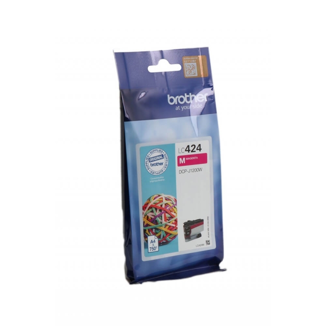 Brother Blæk LC424M LC-424 Magenta
