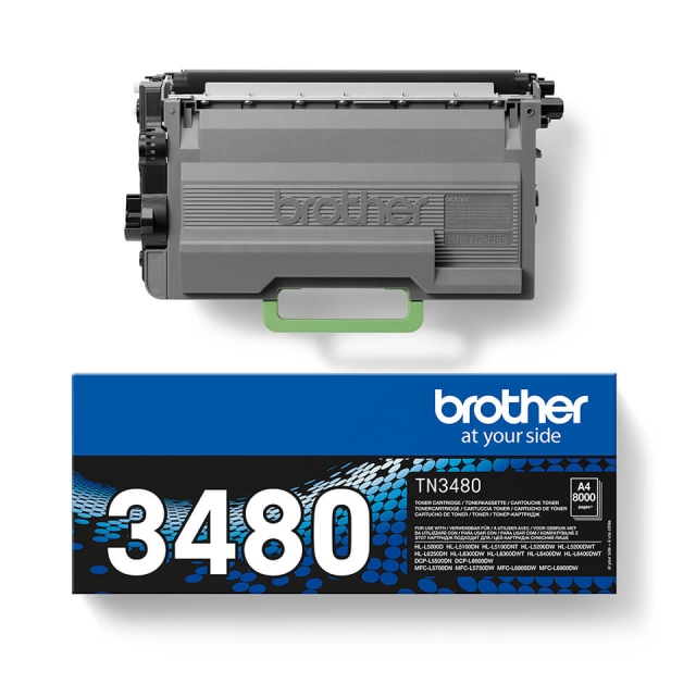 Brother Toner TN3480 Sort