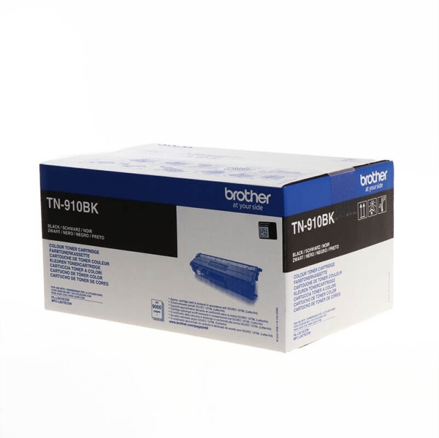 Brother Toner TN910BK TN-910 Sort