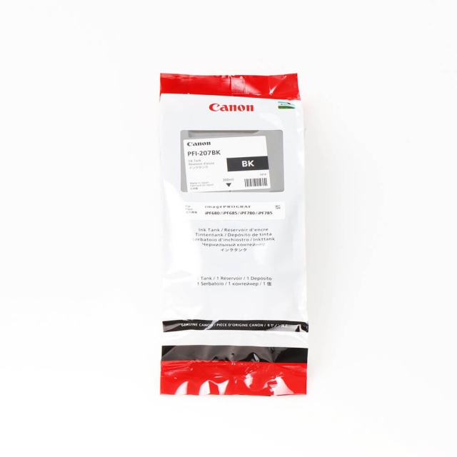 Canon Blæk 8789B001 PFI-207 Sort