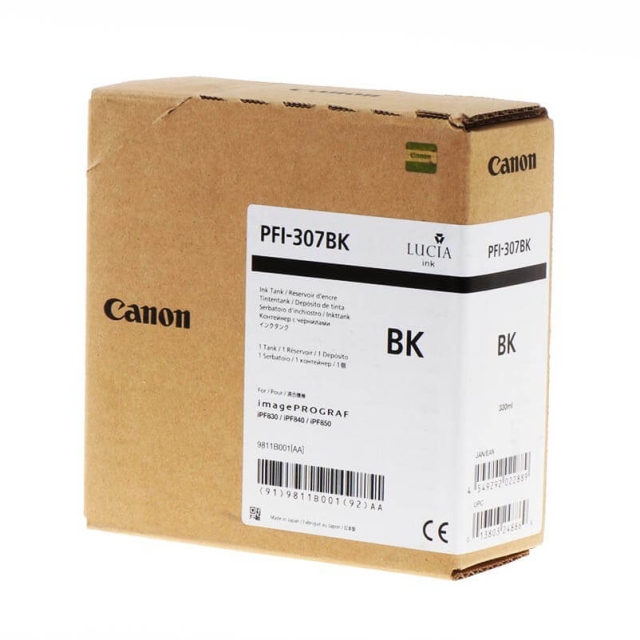 Canon Blæk 9811B001 PFI-307 Sort