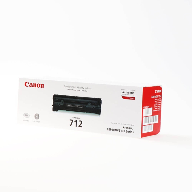 Canon Toner 1870B002 712 Sort