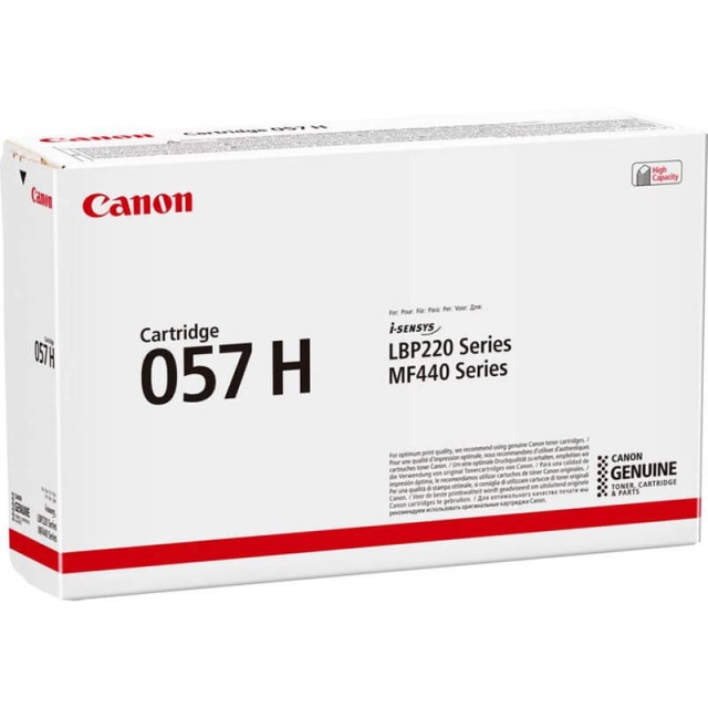 Canon Toner 3010C002 057H Sort