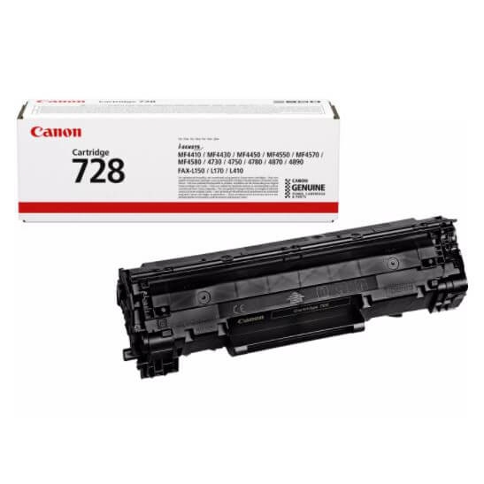 Canon Toner 3500B002 CRG-728 Sort