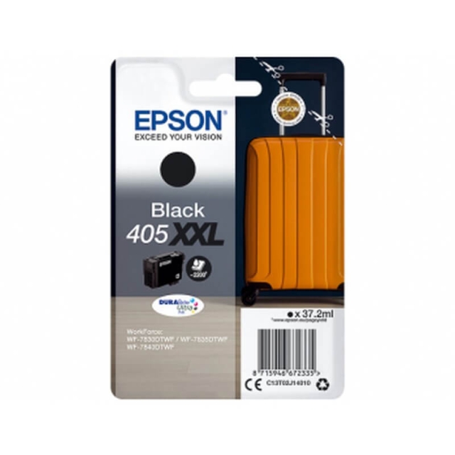 EPSON Blæk C13T02J14010 405XXL Suitcase Sort
