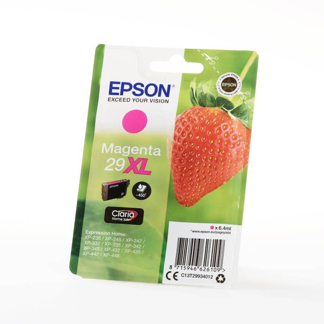 Epson Blæk C13T29934012 29XL Strawberry Magenta