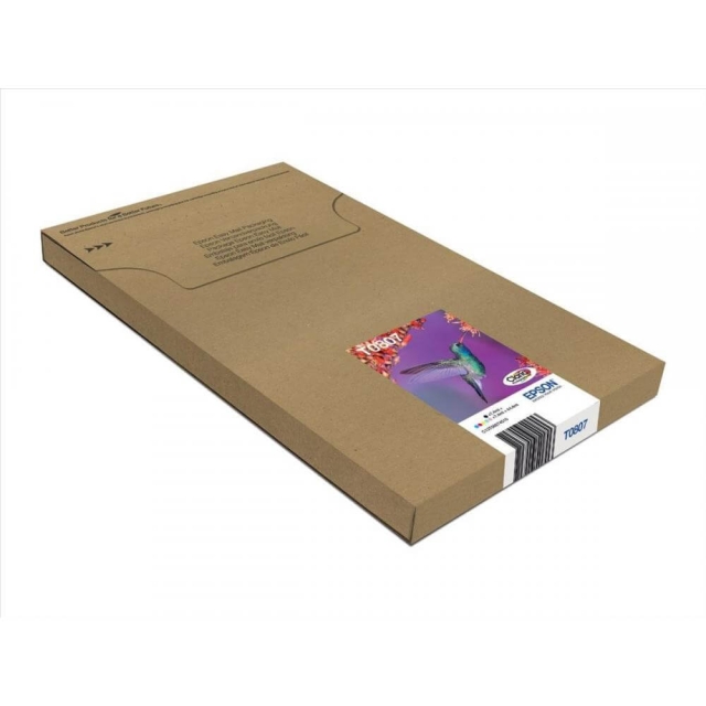 Epson Blæk C13T08074511 T0807 Multipack EasyMail, Kolibri