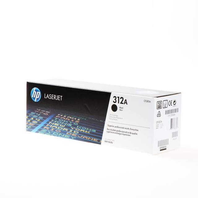 HP Toner CF380A 312A Sort