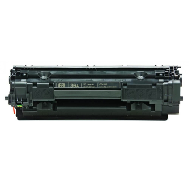 HP Toner CB436A 36A Sort