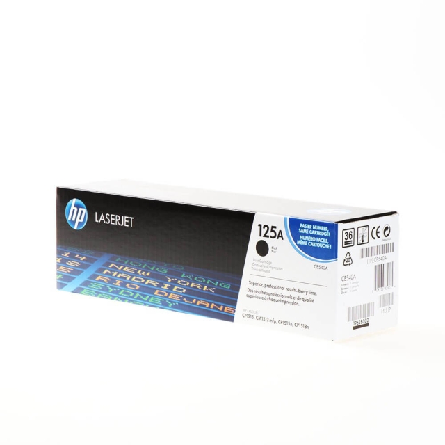 HP Toner CB540A 125A Sort