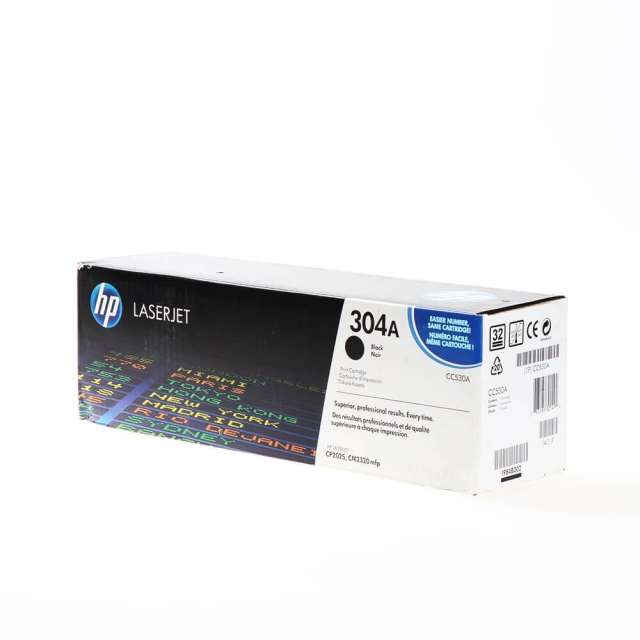 HP Toner CC530A 304A Sort