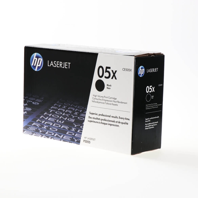 HP Toner CE505X 05X Sort