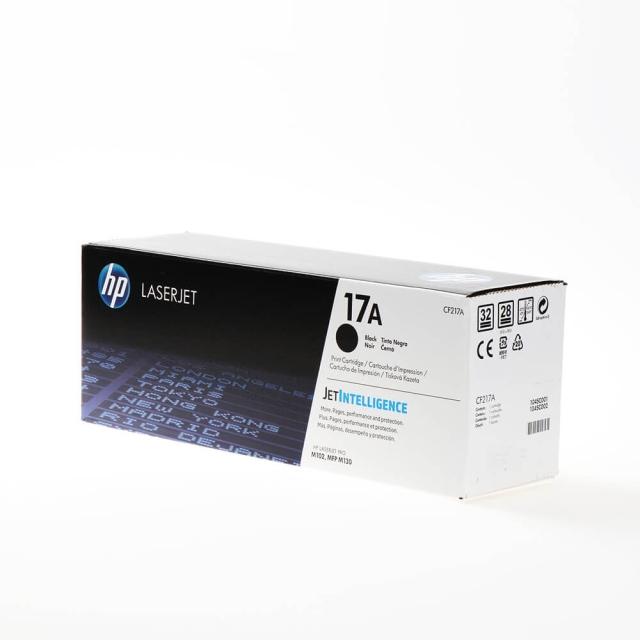 HP Toner CF217A 17A Sort