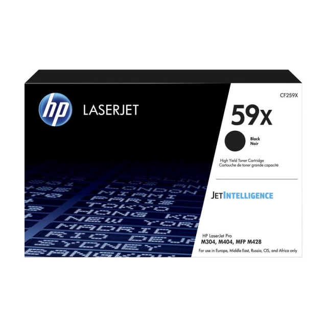 HP Toner CF259X 59X Sort