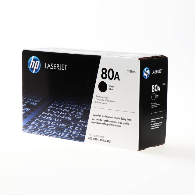 HP Toner CF280A 80A Sort