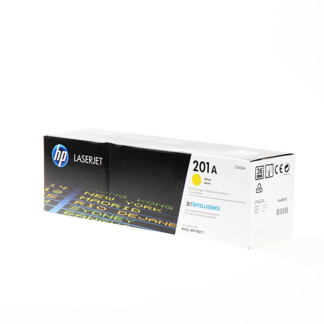 HP Toner CF402A 201A Gul