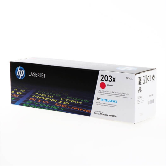 HP Toner CF543X 203X Magenta