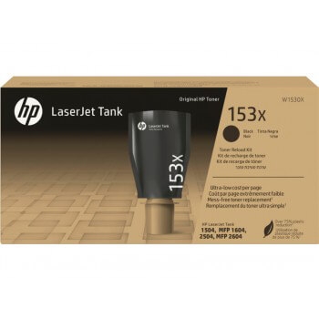 HP Toner W1530X 153X Sort