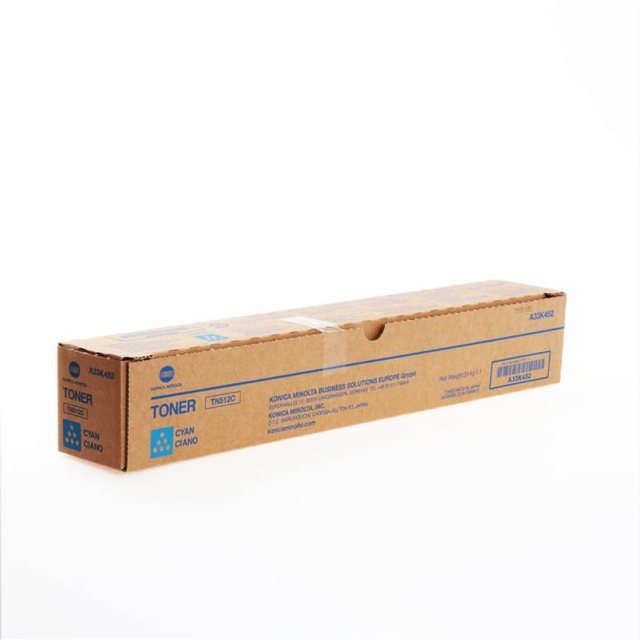 Konica Minolta Toner A33K452 TN512 Cyan