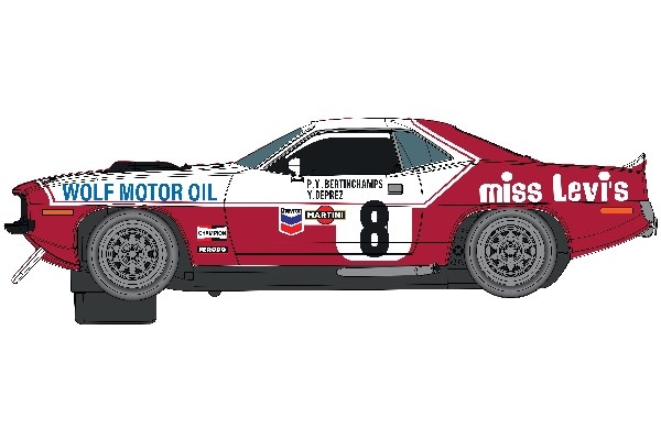 SCALEXTRIC Chrysler Hemicuda - Spa 24 Hours 1973 - Bertincham