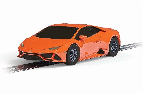 Scalextric Micro, Lamborghini Huracan Evo Car, orange 1:64