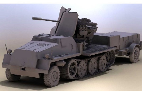 Revell sWs with 3.7cm Flak 43 & Ammunition Trailer