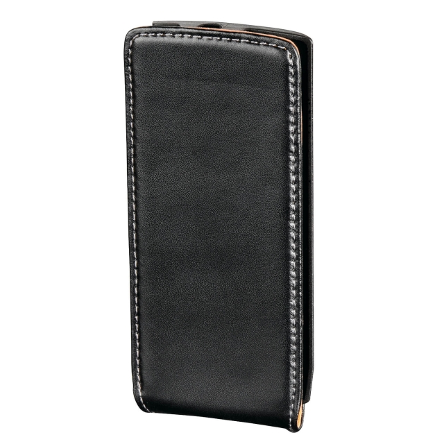 Hama Mobiltaske Samsung Wave II Flip-Front Sort Læder
