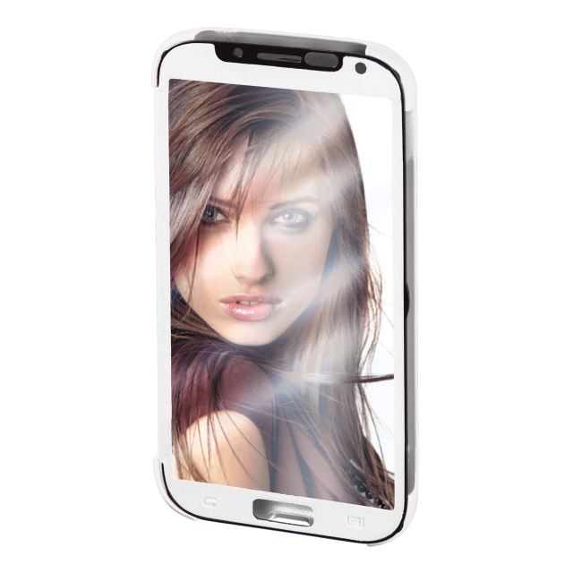 Hama Samsung Galaxy S5 Booklet Mirror med Touchvindue Hvid