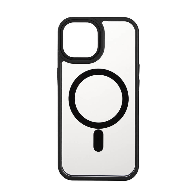 Onsala Cover Bumper MagSerie iPhone 13/14/15 Clear Black