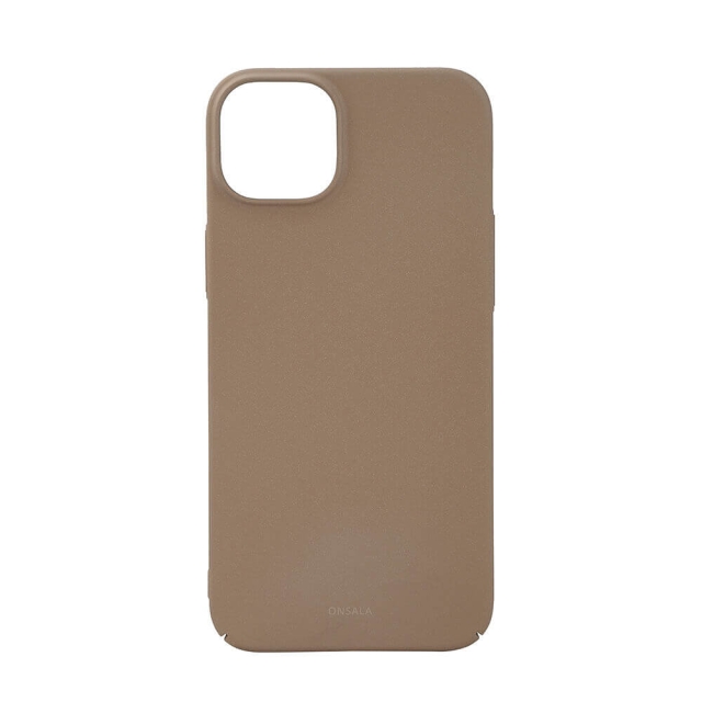 Onsala Mobilcover Ultra Slim Sand Burst Beige - iPhone 15 Plus