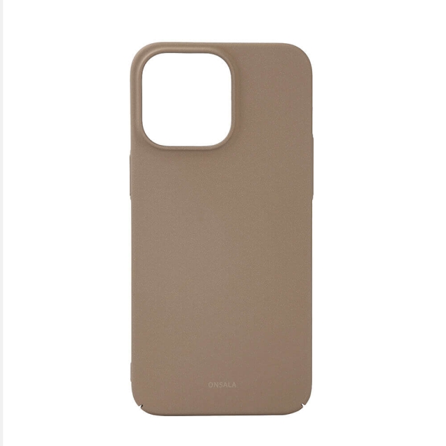 Onsala Mobilcover Ultra Slim Sand Burst Beige - iPhone 15 Pro Max