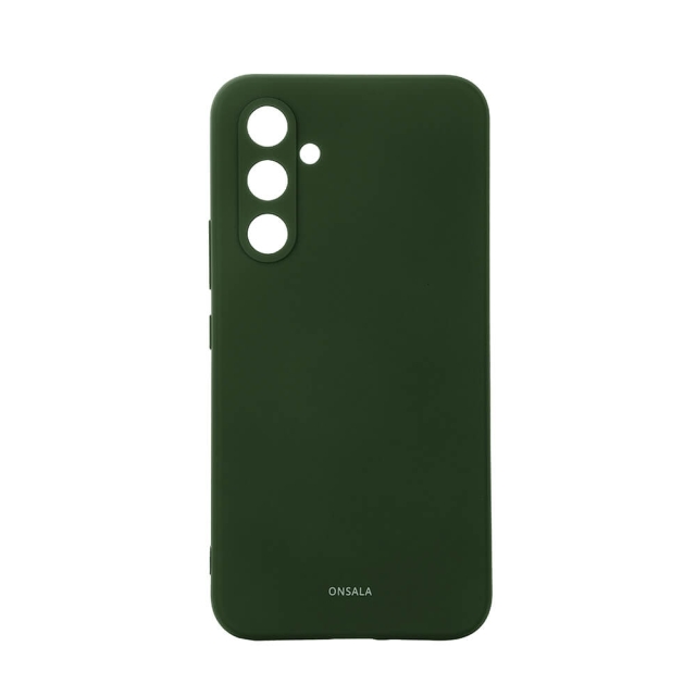 Onsala Mobilcover Silikone Olive Green - Samsung Galaxy A54 5G