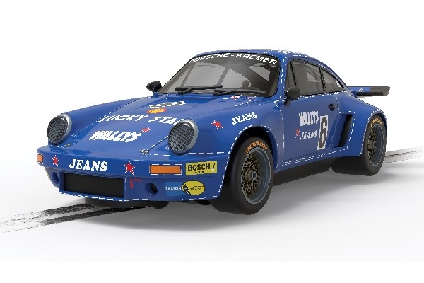 SCALEXTRIC Porsche 911 Carrera RSR 3.0, Wallys Jeans 1:32