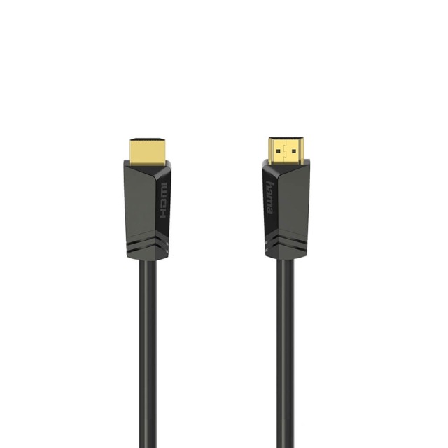 Hama HDMI Kabel  High Speed 4K 18 Gbit/s 7.5m Guld