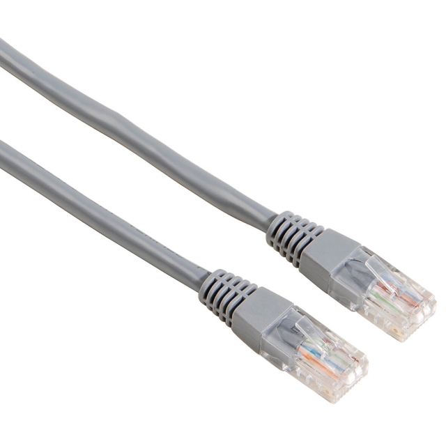 Hama Netværkskabel CAT5e UTP  CrossOver 1,8m Grå