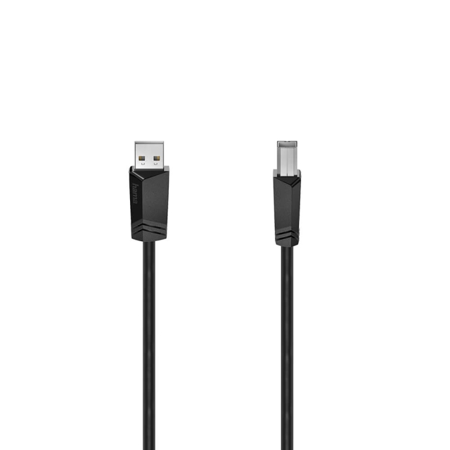 Hama Kabel USB 2.0 480 Mbit/s 3m Sort