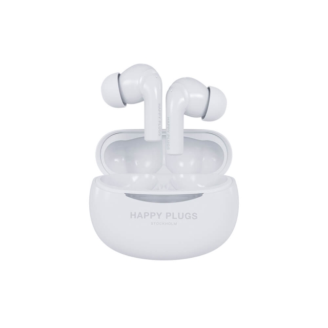 Happy Plugs Høretelefoner Joy Pro In-Ear ANC Hvid