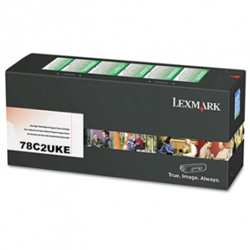 Lexmark Toner 78C2UKE Black Ultra High Yield, Corporate, Return