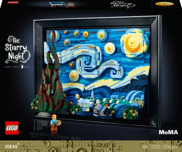 LEGO Ideas 21333 - Vincent van Gogh - The Starry Night