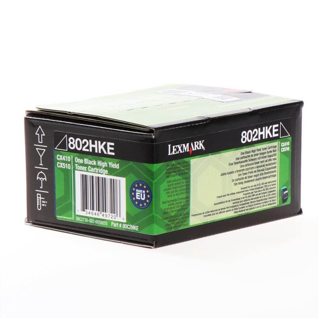 Lexmark Toner 80C2HKE 802 Høj Kapacitet Corporate Return Sort