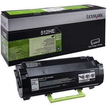 Lexmark Toner 51F2H0E 512H Sort, Return
