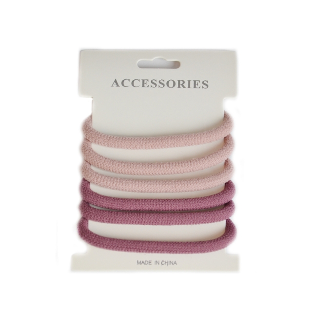 Hårsnodd Basic - Purple/Pink