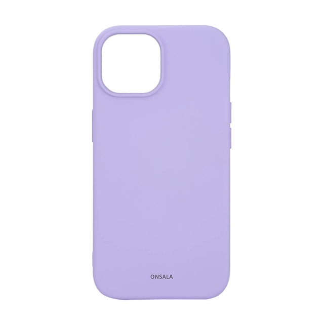 Onsala Mobilcover Silk Touch Recycled MagSerie iPhone 15 Purple