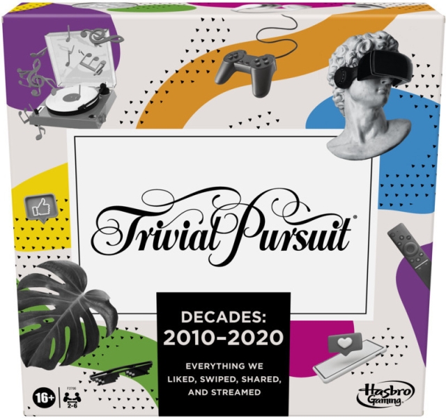 Hasbro Trivial Pursuit 2010 - 2020 nummerbrädspel FI