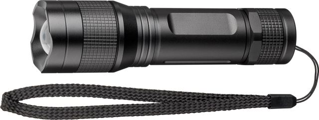 Goobay LED-lommelygte High Bright 300 perfekt til fritid, sport, camping, fiskeri, jagt og autohjælp